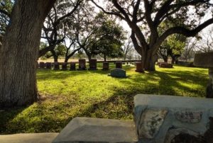 The Lyndon B. Johnson Cemetery is an example of a family burial plot.